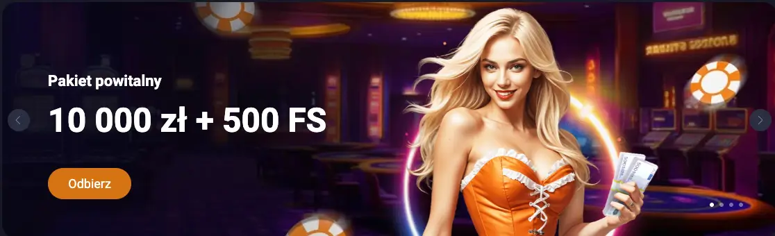 Pakiet powitalny Vox Casino